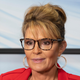 DALLAS, TEXAS, UNITED STATES - 2022/08/04: Sarah Palin conducts interview for Lindell TV during CPAC (Conservative Political Action Conference) Texas 2022 conference at Hilton Anatole. (Photo by Lev Radin/Pacific Press/LightRocket via Getty Images)